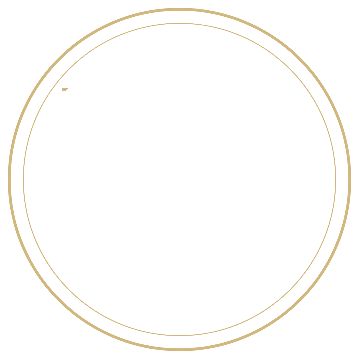 Meagan & Preston monogram crest